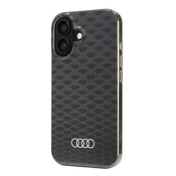 Audi IML Stitching Pattern MagSafe Aizsargapvalks Priekš Apple iPhone 16 (AU-IMLMIP16-Q5/D3-BK)