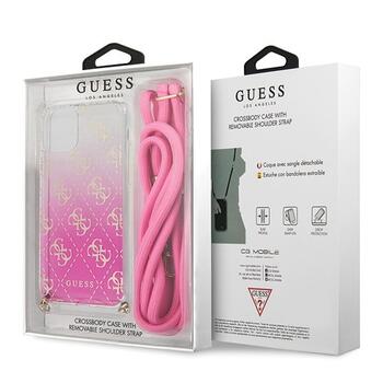 Guess GUHCN58WO4GPI Hardcase 4G Gradient Защитный чехол для iPhone 11 Pro / розовый (GUHCN58WO4GPI)