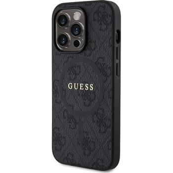 Guess PU Leather 4G Colored Ring MagSafe Case Чехол для Apple iPhone 16e (GUHMPSE4G4GFRK)