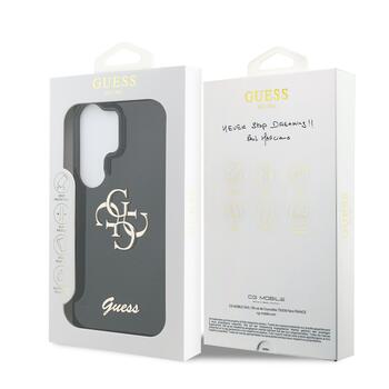 Guess IML 4G Script Metal Logo Чехол для Samsung Galaxy S26 Ultra (GUHCS26L5HC4MLSK)