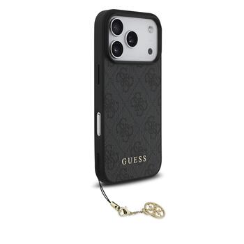 Guess 4G Charm Case Чехол для Apple iPhone 17 Pro (GUHMP17LGF4GCK)