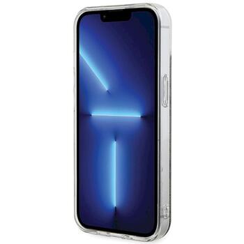 Guess GUHMP15MH4STW Hardcase IML 4G MagSafe Aizsargapvalks priekš iPhone 15 Plus/14 Plus 6.7