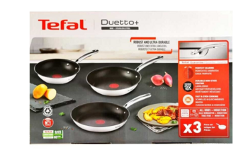 Tefal PanSet Duetto+ Pannas 20 cm / 24cm / 28cm (G732S3)