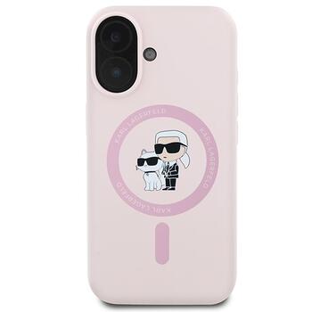 Karl Lagerfeld KLHMP16SSCMKCRHP Aizsargapvalks priekš iPhone 16 6.1