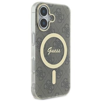 Guess GUHMP16MH4STW Hardcase IML 4G MagSafe Защитный чехол для iPhone 16 Plus 6.7