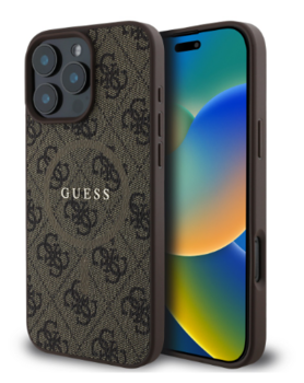 Guess GUHMP16LG4GFRW Чехол для Apple iPhone 16 Pro (GUHMP16LG4GFRW)