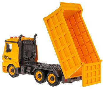 RoGer Twisting Dump Truck Pašizgāzējs ar skaņas funkciju + Aksesuāri (RO-049551)