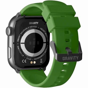 GRAVITY GT28-4 Мужские часы с ремешком + браслет / зелёный/чёрный (GT28-4)