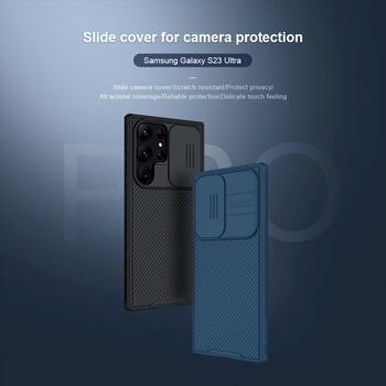 Nillkin CamShield PRO Hard Case Защитный чехол для Samsung Galaxy S23 Ultra / чёрный (57983112677)