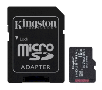 Kingston Industrial MicroSDHC Class 10 Карта памяти 16GB (SDCIT2/16GB)
