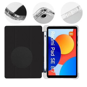 OBAL:ME MistyTab Case Planšetdatoru maciņš priekš Xiaomi Redmi Pad SE 8.7 / melns (57983124630)