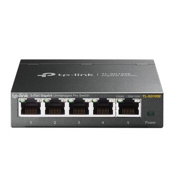 TP-Link TL-SG105E 1Gbit Сетевой коммутатор 5port / 1000Mb/s (TL-SG105E)