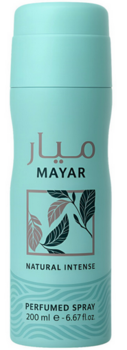 Lattafa Mayar Natural Intense Дезодорант спрей DSR 200 ml (6290362345497)