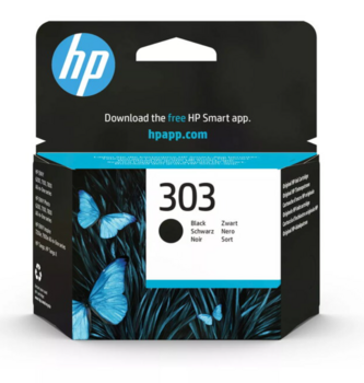 HP 303 T6N02AE Cтруйный картридж Черный (T6N02AE#301)