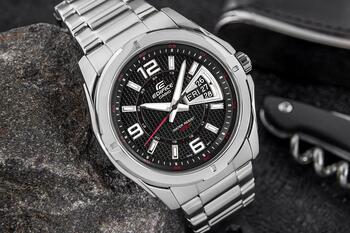 CASIO EF-129D-1AVEF Vīriešu pulkstenis (EF-129D-1AVEF)