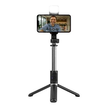 OBAL:ME SelfiePod Glow Selfie nūja priekš viedtālruņiem / melns (OMSP02B)
