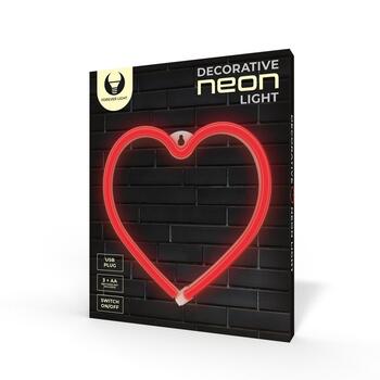 Forever Light FLNEO7 HEART Neon LED Dekorācija (FLNEO7)