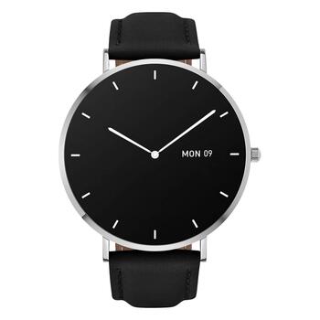 Garett Smartwatch Verona Sieviešu viedpulkstenis AMOLED / Bluetooth / IP67 / GPS / SMS (VERONA_SREB_CZARN_SKOR)