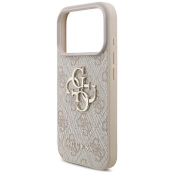 Case Guess 4G Big Logo Защитный чехол для iPhone 17 Pro / розовый (GUHCP17L4GMGPI)