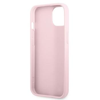 Guess GUHCP13SPSASBPU Saffiano Hot Stamp & Metal Logo Защитный чехол для iPhone 13 mini 5,4