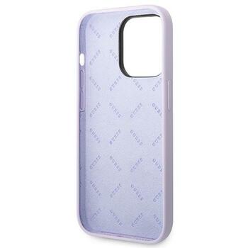 Guess GUHCP14XSLSMU Silicone Vintage Gold Logo Hardcase Защитный чехол для iPhone 14 Pro Max 6,7
