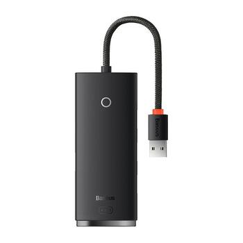 Baseus Lite Series 4в1 Hub USB - 4x USB 3.0 / 25cm (WKQX030001)