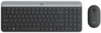 Logitech MK470 Беспроводная Клавиатура + Мышь (920-009204)