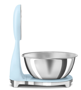 Smeg KSF01PBWW Analog and Digital Кухонные весы Pastel Blue (KSF01PBWW)
