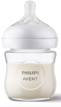 Philips Avent Natural Response SCY930/01 Cтеклянная бутылочка для кормления младенцев 125ml (SCY930/01)