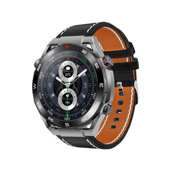 Smartwatch VELTORI VT100-1 Смарт-часы с чёрным силиконовым ремешком и чёрным ремешком из экокожи / чёрный (VT100-1)