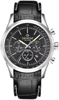 Giewont Chronograph Sapphire Vīriešu pulkstenis / sudraba/melns (GW7650-A2)