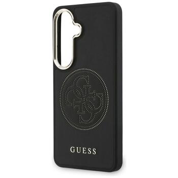 Case Guess Perforated Logo MagSafe Защитный чехол для Samsung Galaxy S26 / чёрный (GUHMS26S5PG4SRGK)