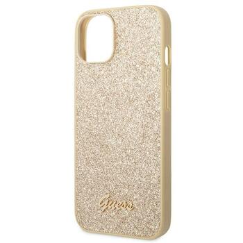 Guess GUHCP14MHGGSHD Glitter Script Защитный чехол для iPhone 14 Plus/15 Plus 6.7