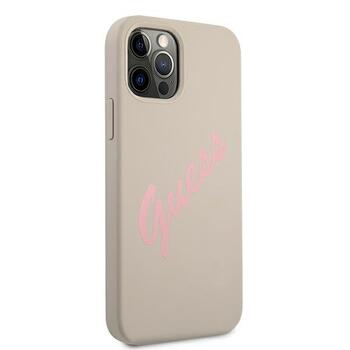Guess GUHCP12LLSVSGP Silicone Vintage Hardcase Защитный чехол для iPhone 12 Pro Max 6,7