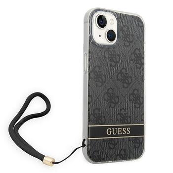 Guess GUOHCP14MH4STK Hardcase 4G Print Strap Защитный чехол для iPhone 14 Plus/15 Plus 6.7