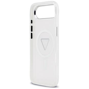 Case Guess IML Gradient Triangle Logo MagSafe Защитный чехол для iPhone Air / прозрачный (GUHMP17MHGTMLCGT)
