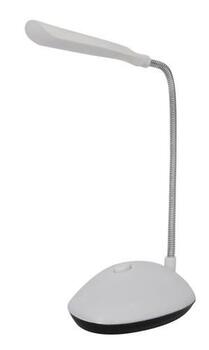 RoGer Mini Настольная лампа LED гибкая Белая (RO-XY-0416)
