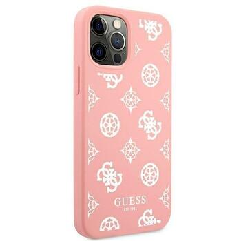 Guess GUHCP12LLSPEWPI Peony Collection Защитный чехол для iPhone 12 Pro Max 6,7