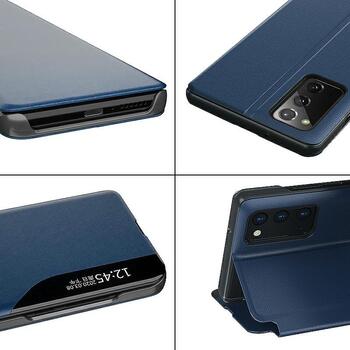 Mocco Smart Flip Cover Case Чехол Книжка для телефона Apple iPhone 12 Pro Max Синий (MO-FLIP-APP-IPH12PRM-BL)