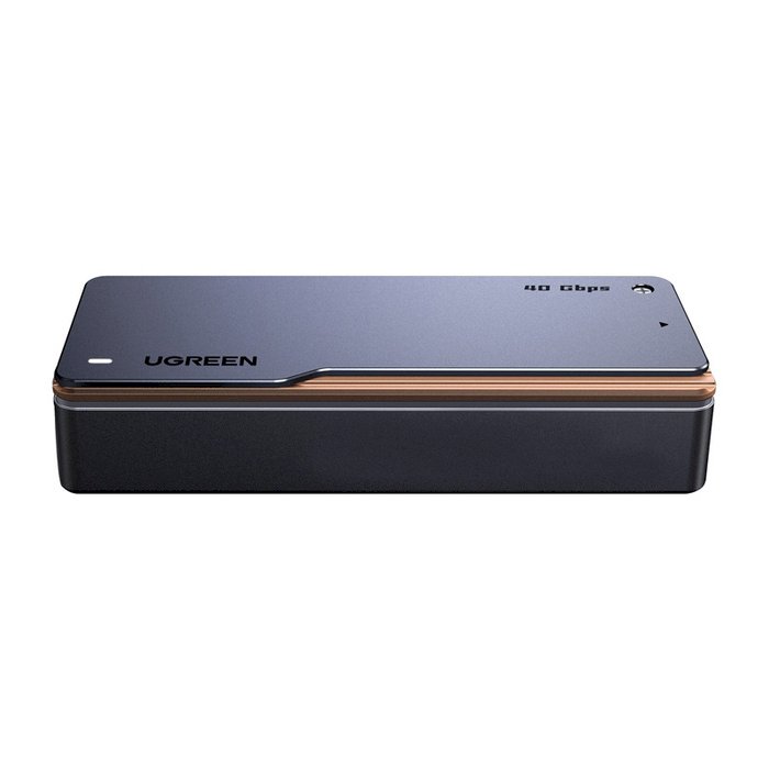 UGREEN D703 Чехол-корпус для SSD M.2 NVMe USB4 / серый (UG-65727)