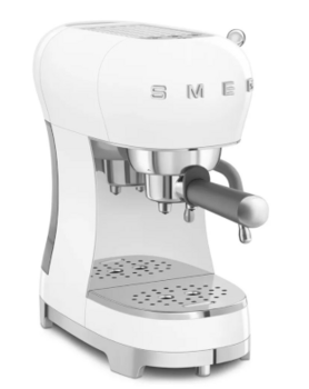 Smeg ECF02WHEU 50's Style Espresso Kafijas Automāts 1350W 1.1L balts (ECF02WHEU)