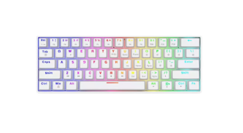 Savio WHITEOUT X2 RED Spēļu Tastatūra (SAVGK-WHITEOUT-X2-RED)