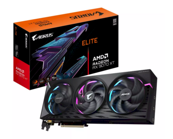 Gigabyte Radeon RX 9070 XT Видеокарта 16GB GDDR6 (R9070XTAORUSE-16GD1.0)