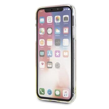 Guess GUHCPXGLCPI Hardcase California Glow in the dark Защитный чехол для iPhone X/Xs / розовый (GUHCPXGLCPI)