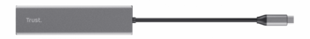Trust Halyx Fast USB-C Hub & Card Reader Док-станция (24191)