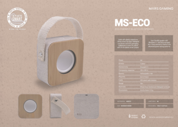 Mars Gaming MS-ECO Friendly Bluetooth Skaļrunis 8W (MSECO)