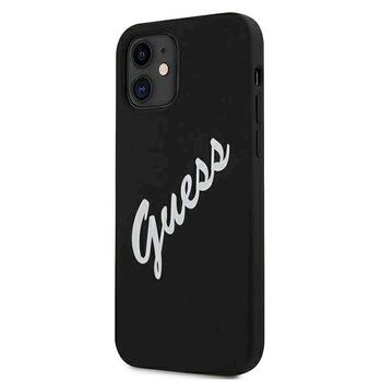 Guess GUHCP12SLSVSBW Silicone Vintage Hardcase Защитный чехол для iPhone 12 mini 5,4