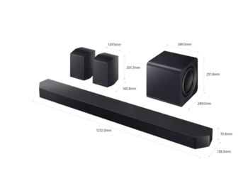Samsung Q-Series HW-Q990F SoundBar mājas kinozāle 756 W (HW-Q990F/EN)