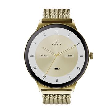 Garett Verona 2 Glow Gold Mesh steel Умные часы (VERONA_2_MESH_GLOW_GLD)