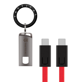 Tactical OODA Loop USB-C/USB-C Кабель / красный (TA-57983127298)